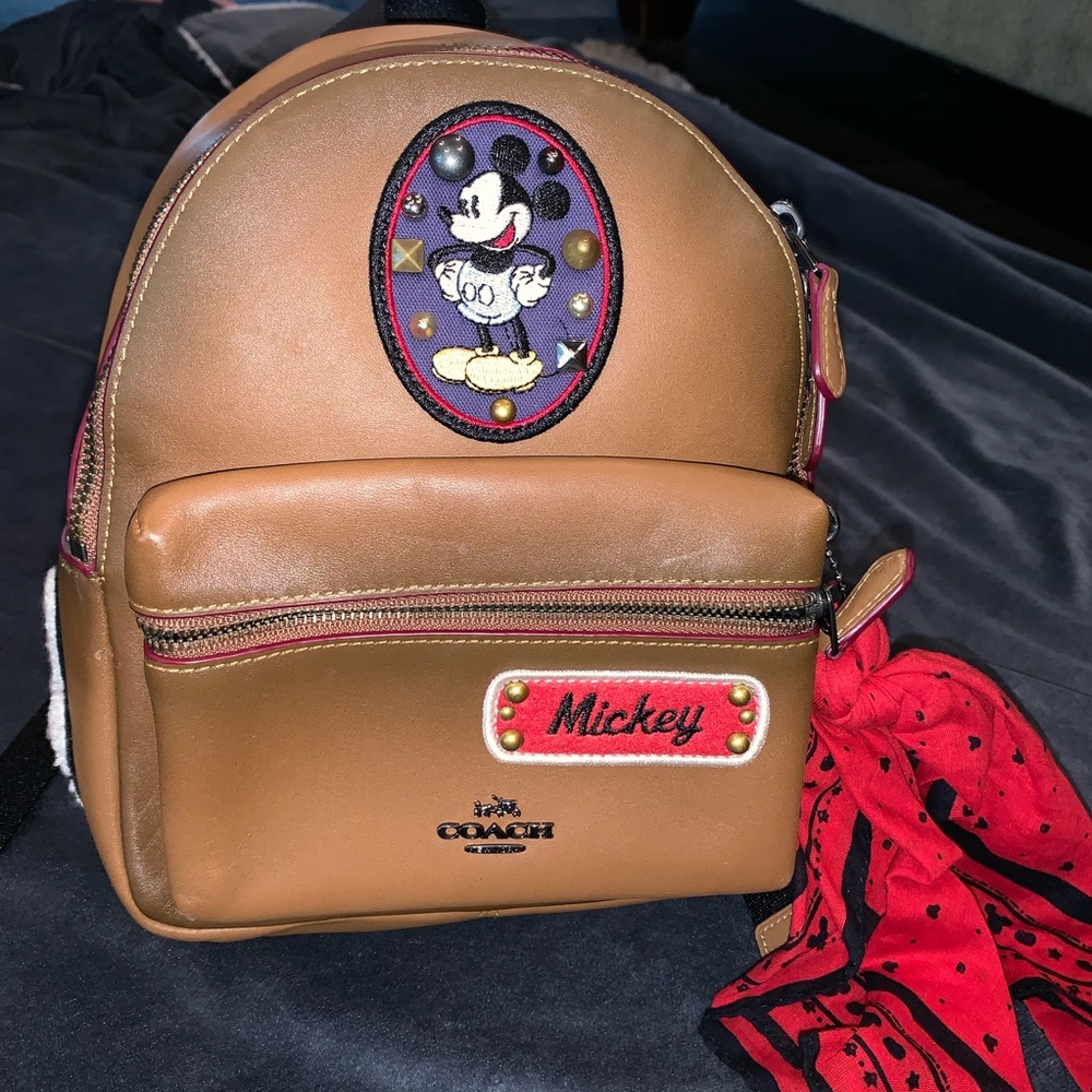Coach x Disney collection backpack